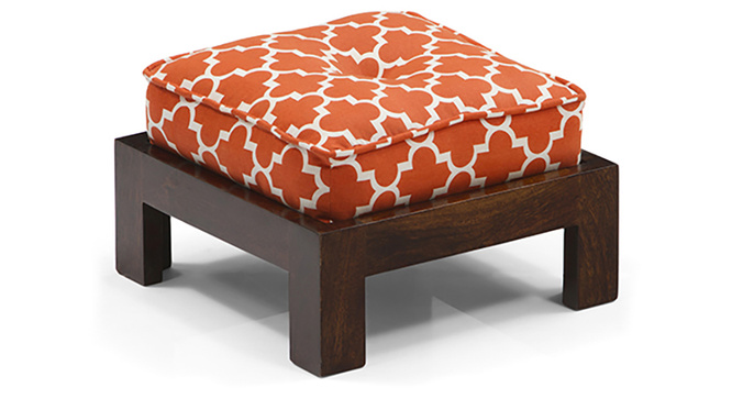 Tribal Coffee Table Set (Walnut Morocco Lattice Rust)